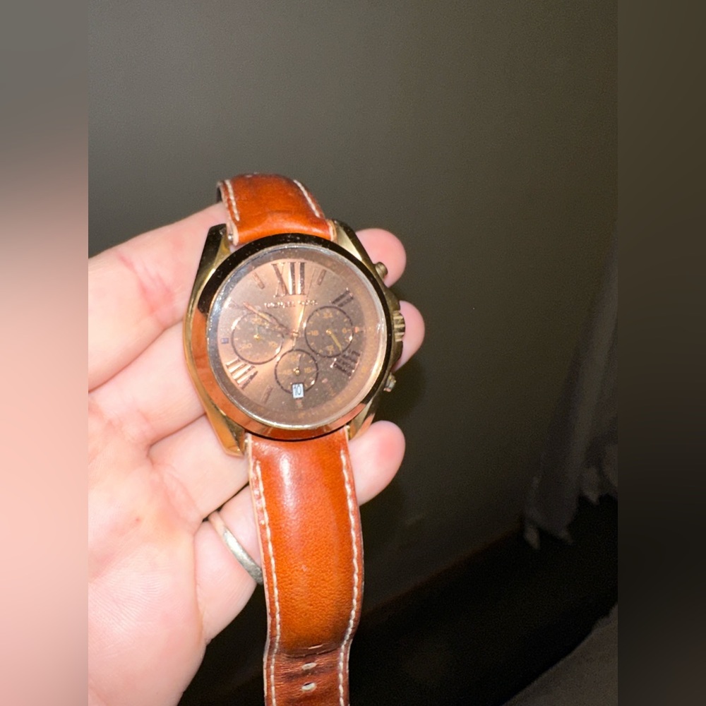 Michael Khors Used Leather Watch